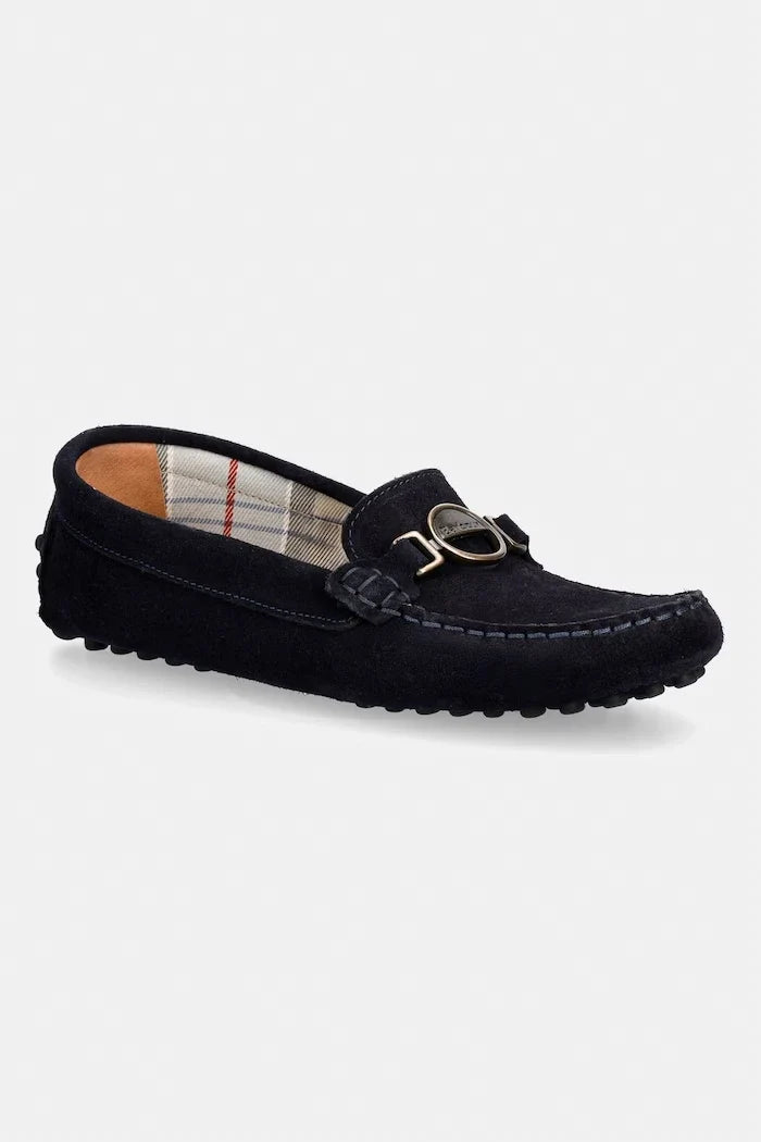 Barbour kadın süet mokasen Laire