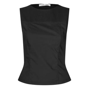 Samsoe Samsoe - Sathea Top aus Bio-Baumwolle | Schwarz