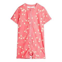 Mini Rodini - Etoiles Geri Dönüştürülmüş Elyaf UV Korumalı Mayo | Pembe