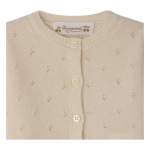 Bonpoint - Laelia Cashmere Cardigan | Beige