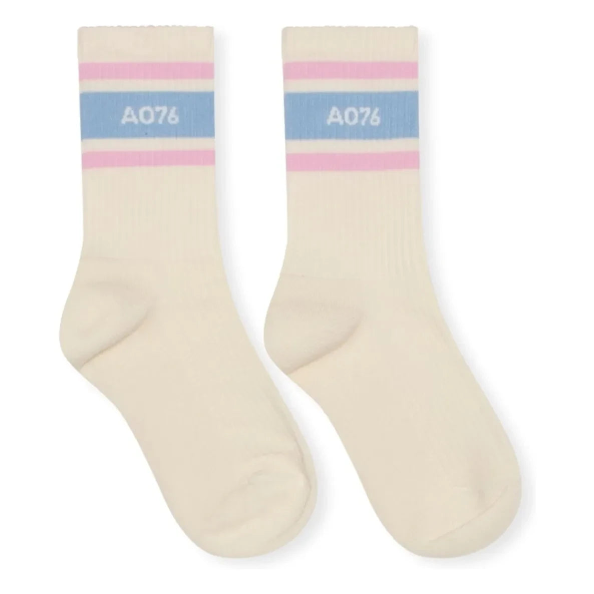 AO76 - Rune Bands Socken | Ecru
