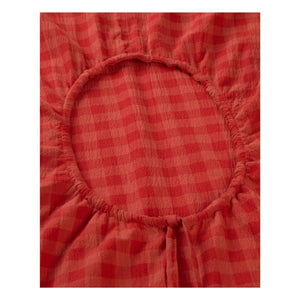 Thinking Mu - Kina Bio-Baumwollkleid | Rot