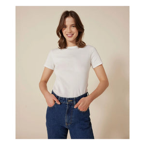 Petit Bateau - l'Iconique T-Shirt - Damenkollektion | Weiß
