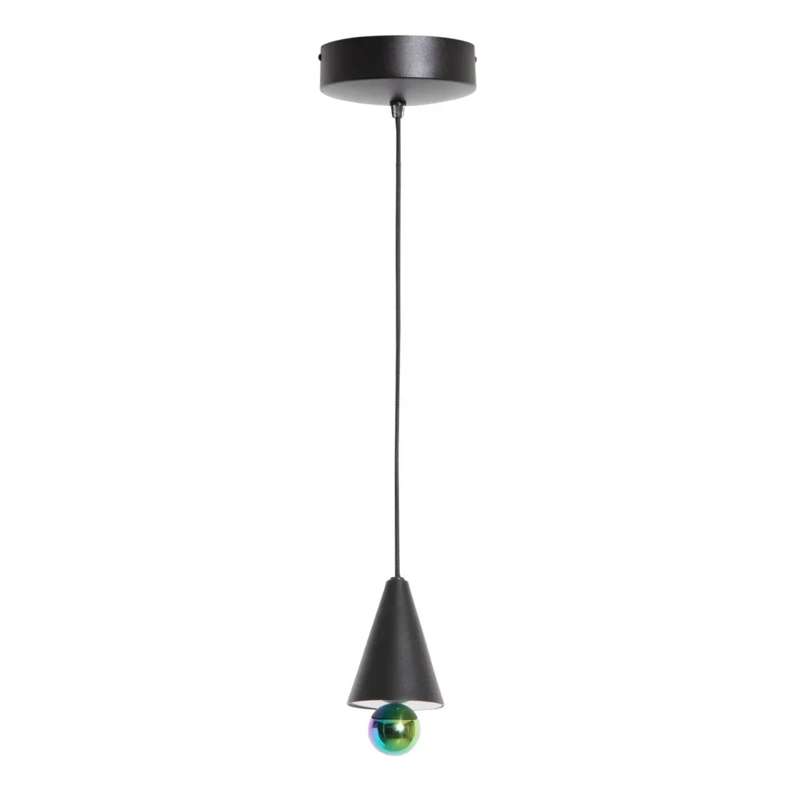 Petite Friture - Cherry Recycled Aluminum Pendant Lamp | Black