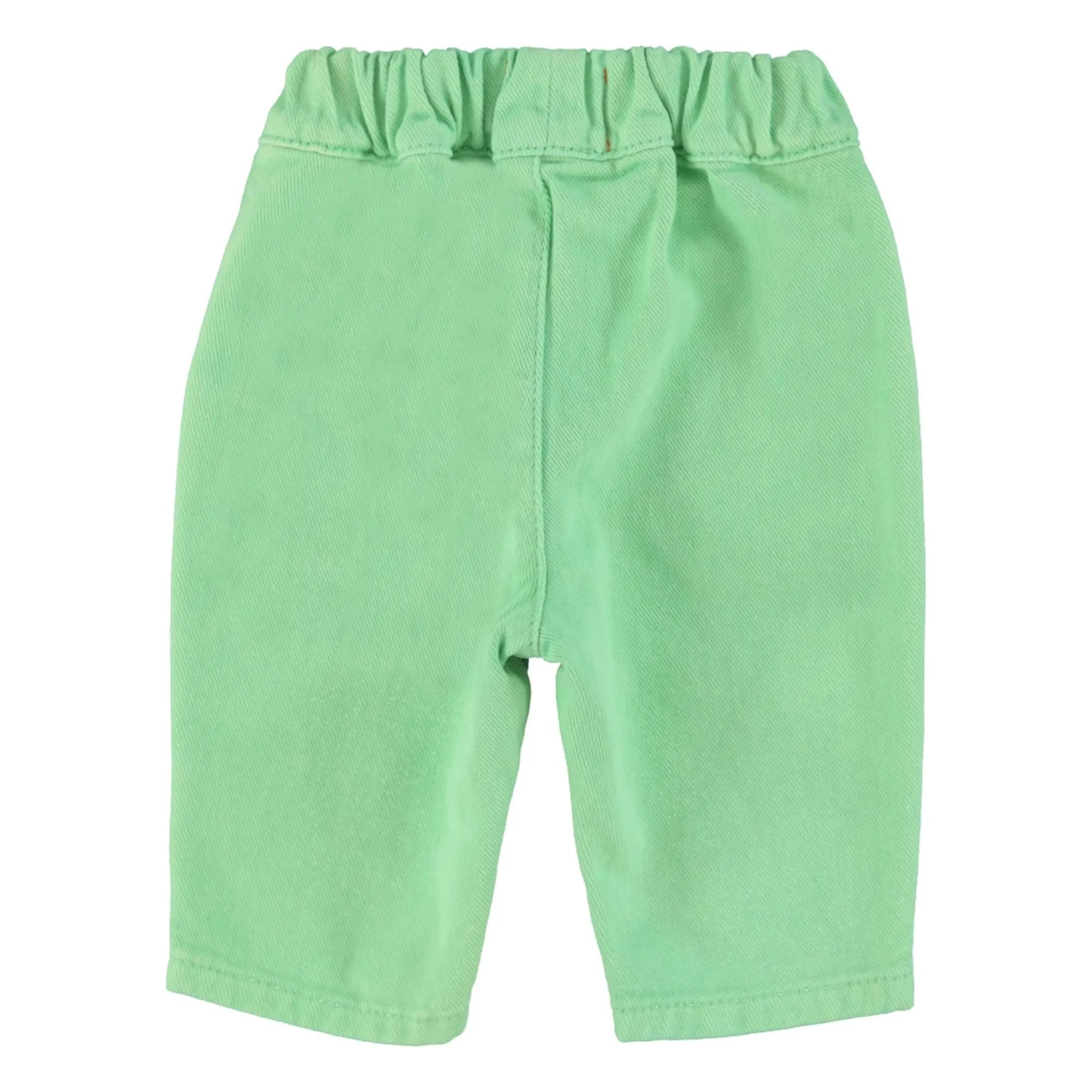 Piupiuchick - Straight Cut Baby Jeans | Meadow Green