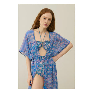 Louise Misha - Kimono Chill Bio-Baumwolle - Damen Kollektion | Blau