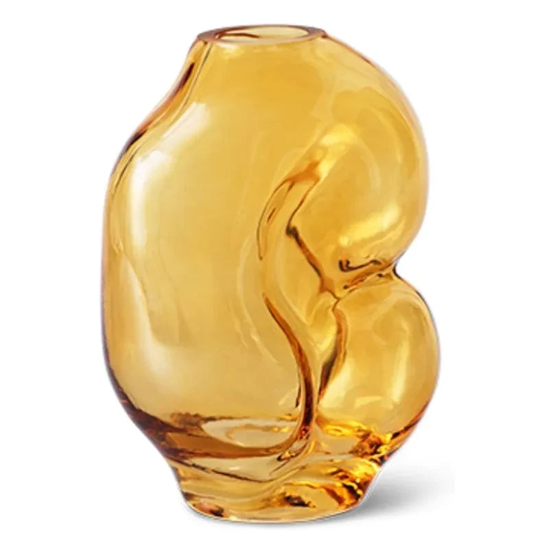 HKliving - Vase Gleam | Senf