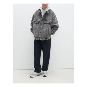 American Vintage - YopDay-B Cotton Jackets | Dark Heather Gray