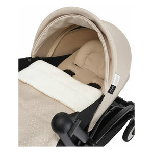 Stokke® - YOYO³ Bonpoint 0+ Newborn Stroller with Black Frame | Beige