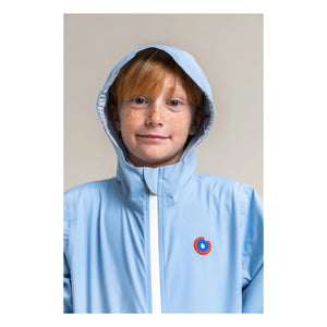 Flotte - Bastille Waterproof Windbreaker Recycled Fiber | Light Blue