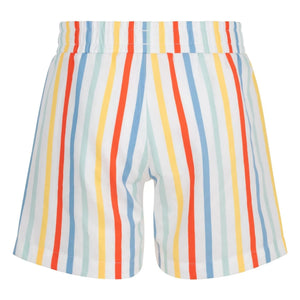 Petit Bateau - Geri Dönüştürülmüş Lifli Çizgili Mayo Şortu | Sarı
