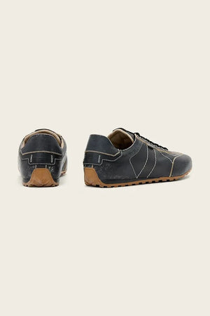 AllSaints Liam Low Top erkek deri spor ayakkabı