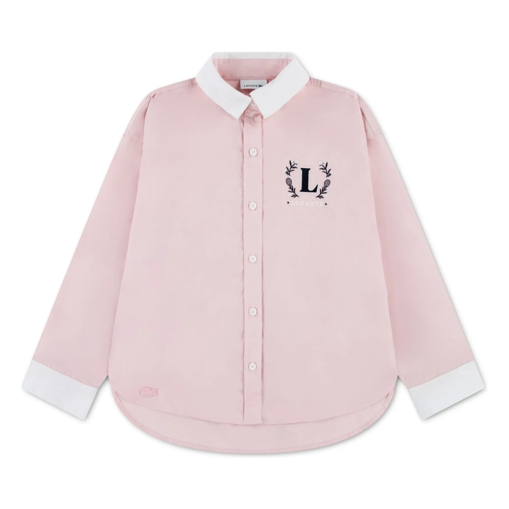 Lacoste - Hemd L Bio-Baumwolle | Hellrosa