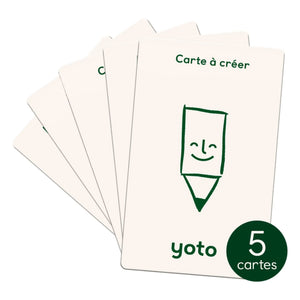 Yoto Player – Zum Erstellen von Karten – 5er-Pack