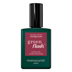 Manucurist - Green Flash Yarı Kalıcı Oje - 15 ml | Victoria plum