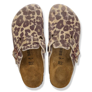 BIRKENSTOCK - Boston Süet Terlikler | Kum
