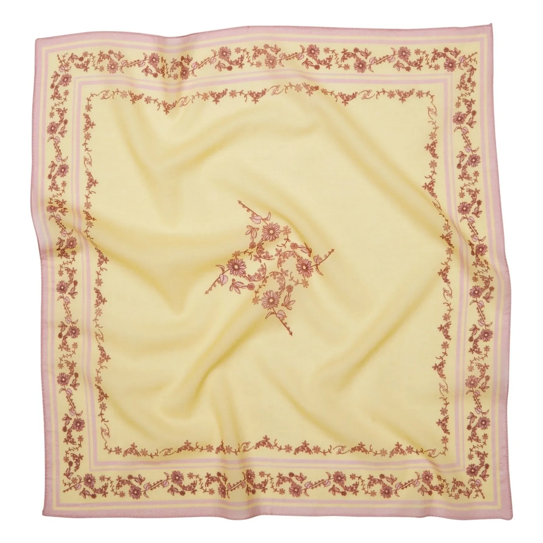 Becksöndergaard - Suniflora Cotta Shawl | Light Yellow