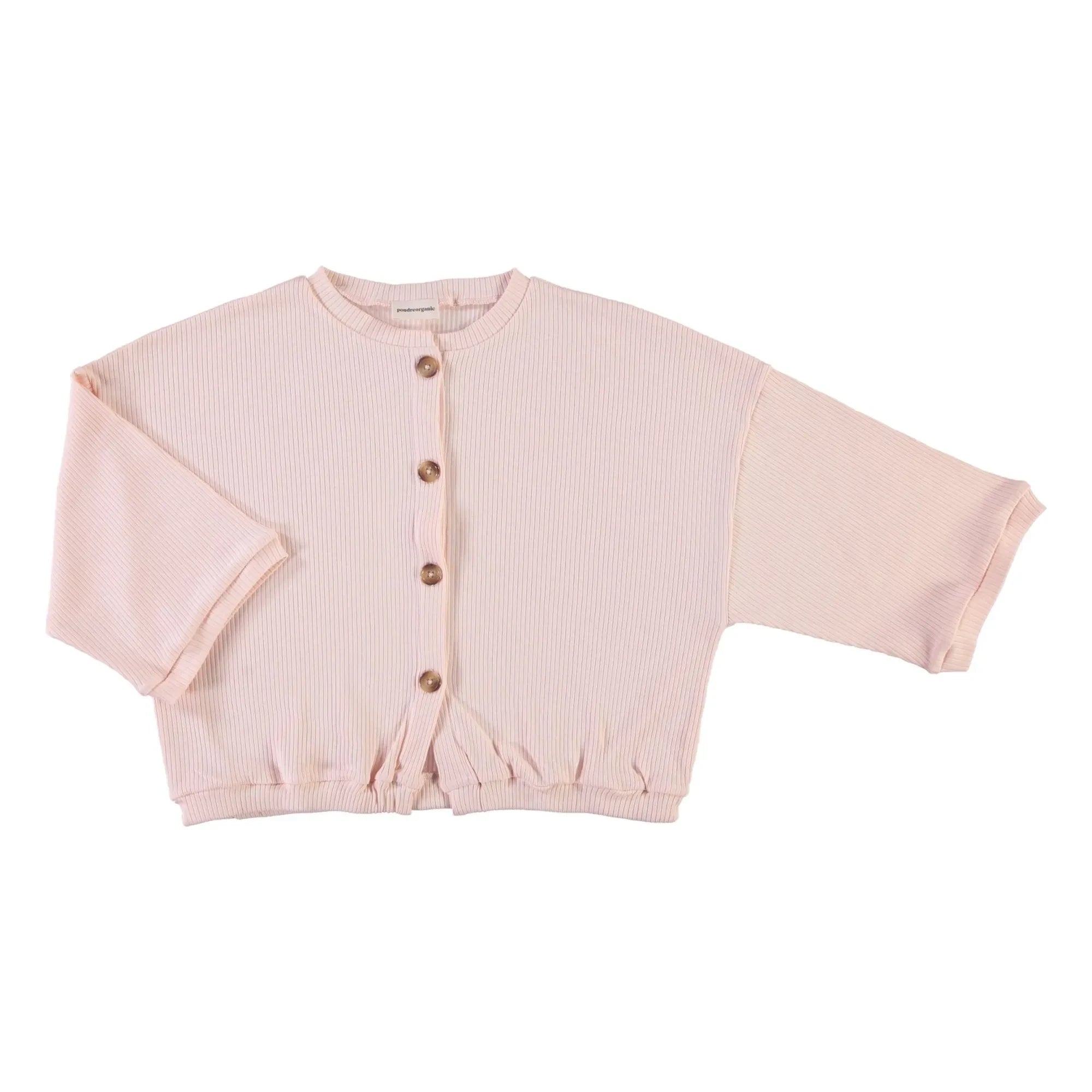 Poudre Organic - Zaatar hırka | Soluk Pembe