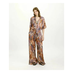 Momoni - Hose mit Aspen-Muster | Lila