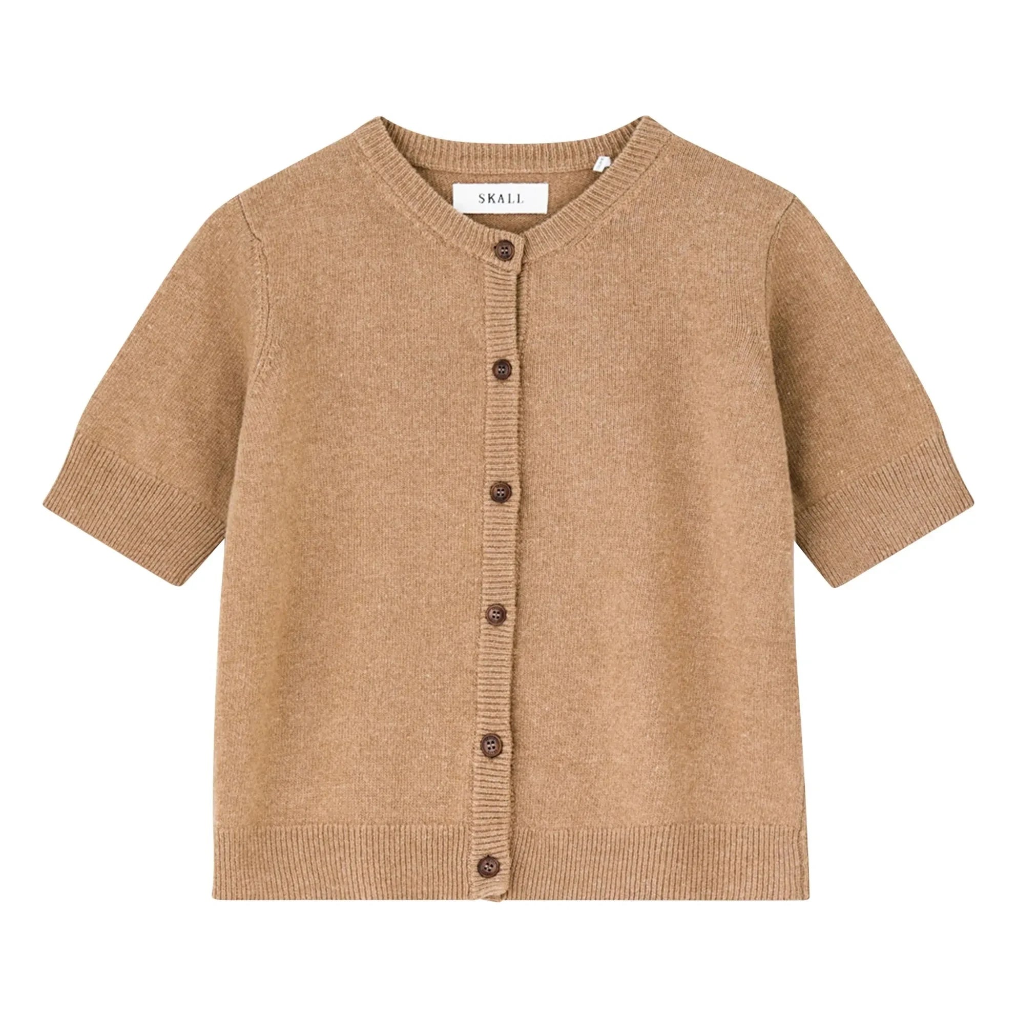 Skall Studio - Diana Wollstrickjacke | Camel