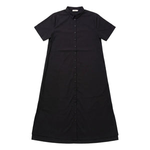 Hod - Cotton Poplin Dress | Black