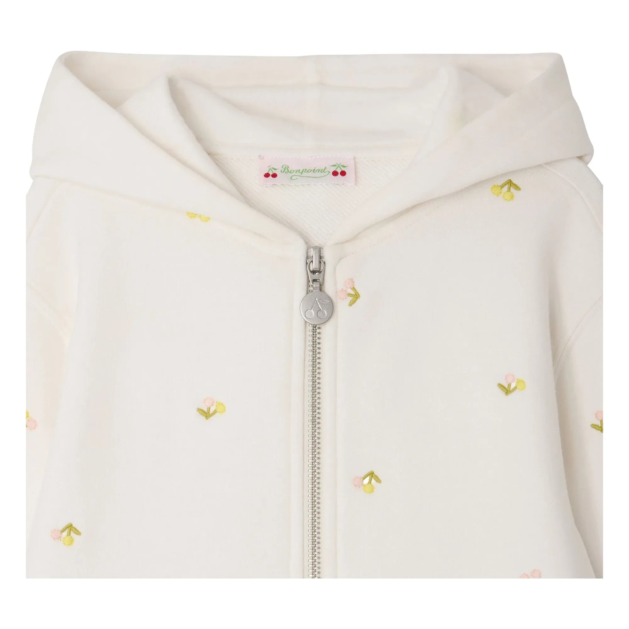 Bonpoint - Talent Kapuzen-Sweatshirt aus Bio-Baumwolle | Ecru