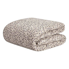 garbo&friends - İmperial Cress Pamuk Percale Kapitone Battaniye | Gri