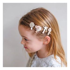 Mimi & Lula - Set of 8 Mini Mermaid Clasps | Gold