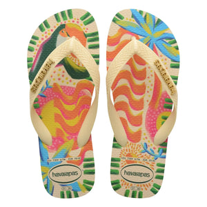 Havaianas - Top Ginga Bossa parmak arası terlik | Krem