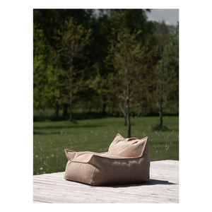 Wigiwama - Velvet armchair | Light brown