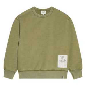 Finger in the nose - Bio Baumwoll-Sweatshirt | Khaki