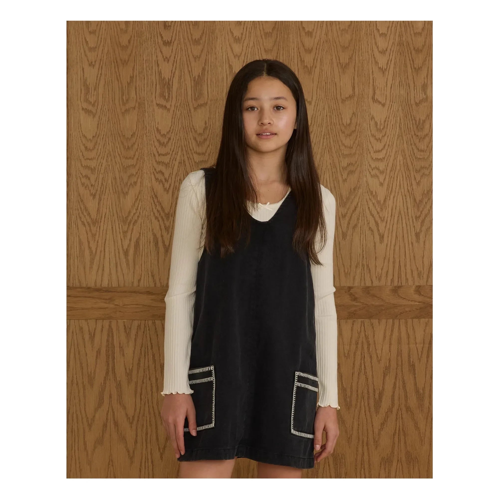 Rylee + Cru - Denim Dress | Black Denim