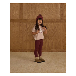 Rylee + Cru - Pointelle Tayt | Burgundy