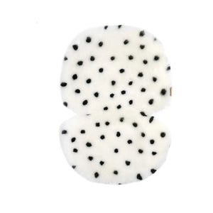 BINIBAMBA - Puset ve Ana Kucağı İçin Koyun Postu - 68x44 cm | Dalmatian