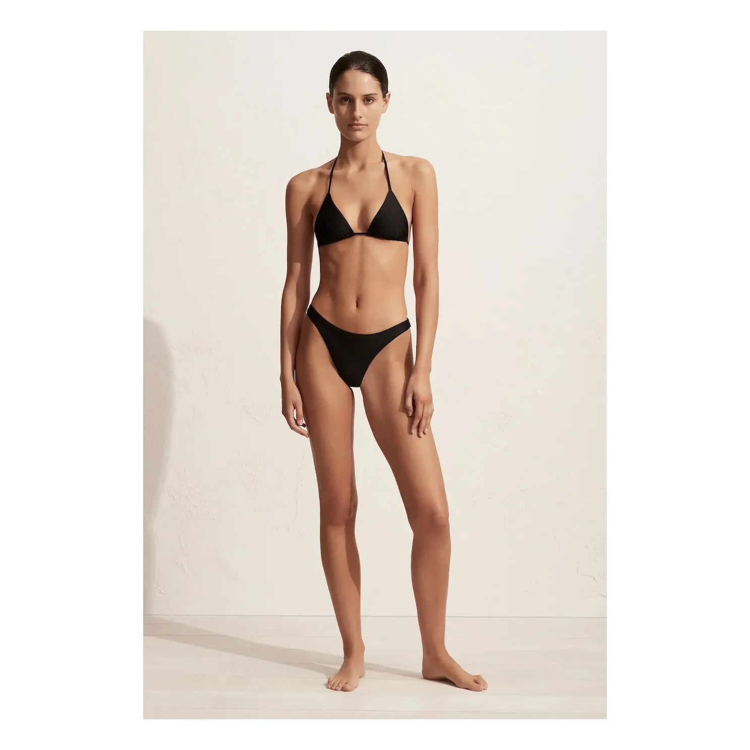 Matteau - Doksanlar Yüksek Bel Bikini Altı | Siyah