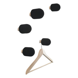 Moustache - Micro Hooks - Big Game - Set of 5 | Black