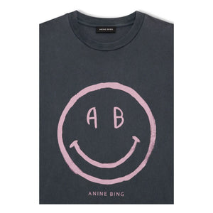 Anine Bing - Wagner Smiley Tişört | Gri