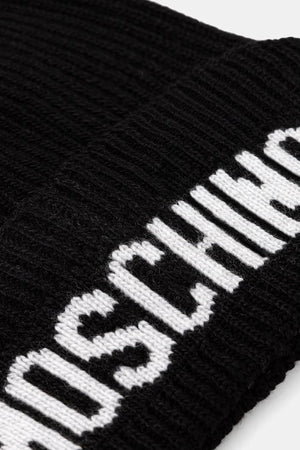 Moschino yün kumaştan kadın şapkası