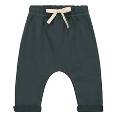 Gray Label - Organische Baumwoll-Jogginghose mit niedrigem Bund | Graublau