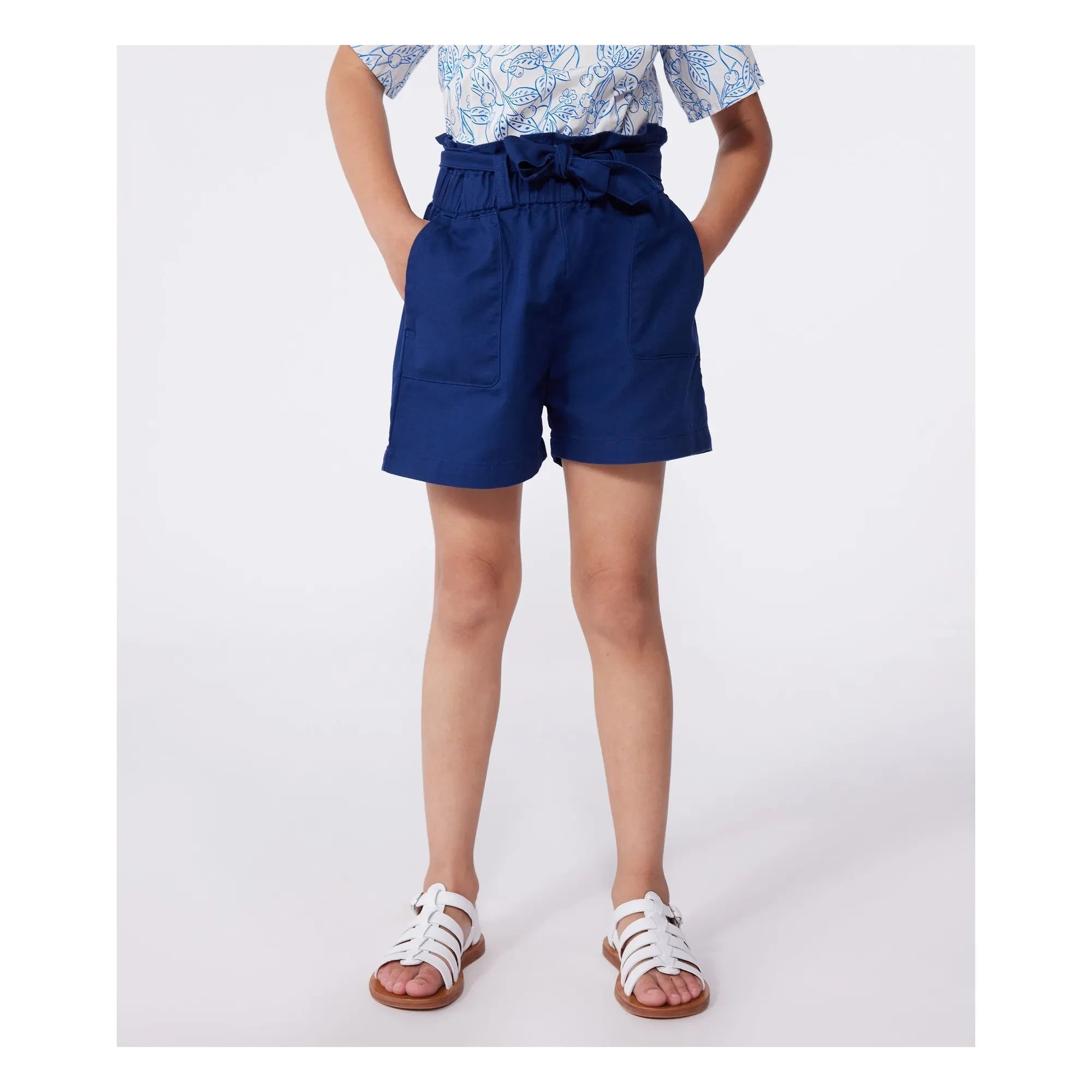 Petit Bateau - Blake Organik Pamuk Şort | Lacivert