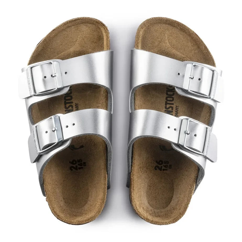 BIRKENSTOCK - Arizona Sandalen | Silber
