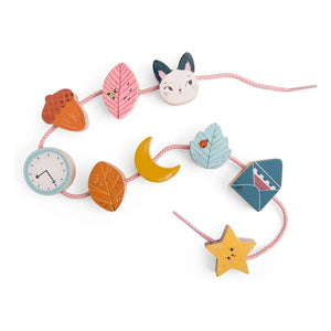 Moulin Roty - Threading beads - Après la pluie