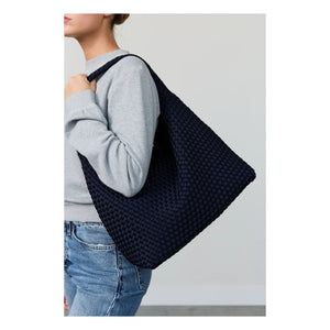 Marrea - Marrea Large Bucket Bag | Night Blue