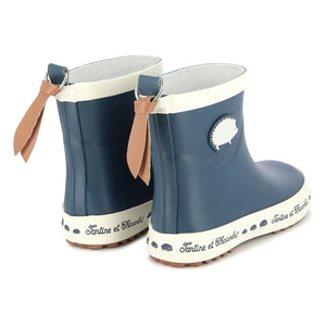Tartine et Chocolat - Welly Patch Regenstiefel | Blau