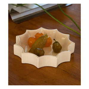The Socialite Family - Tasca pocket organizer with crack glaze | Cream
