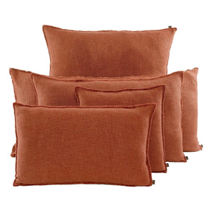 Haomy - California linen pillowcase | Brick red