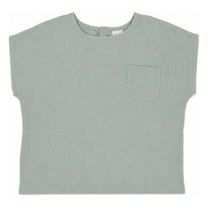 THE LiTTLE POETS - Natalia organic cotton T-shirt | Almond green