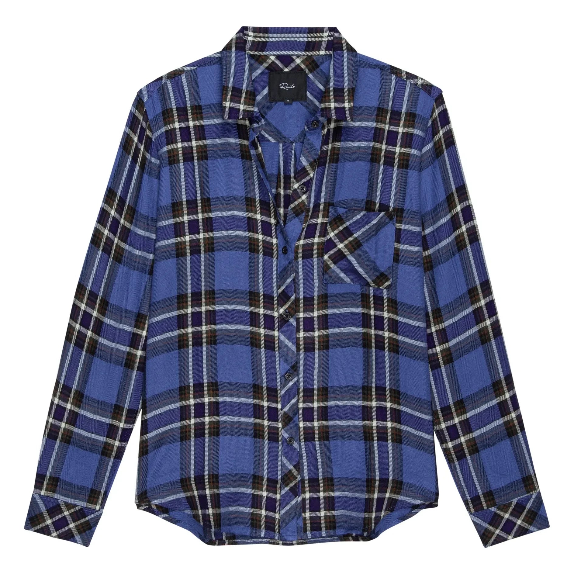 Rails - Hunter kariertes Hemd | Saphir