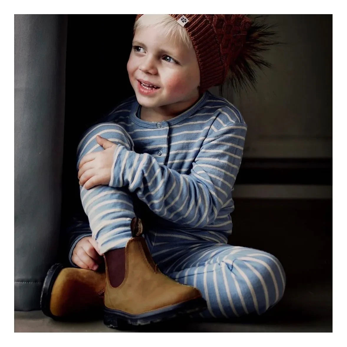 Blundstone - Nubuck Chelsea Botları | Camel