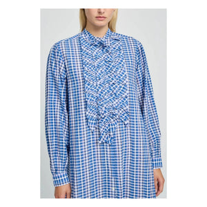 Laurence Bras - Magrita Baumwollkleid | Blau